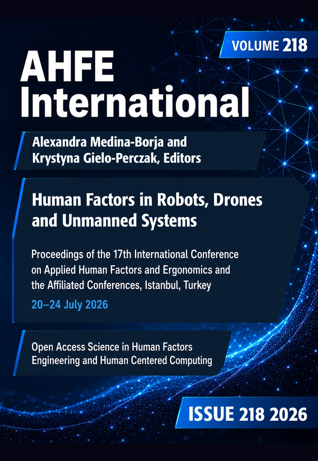 Human Factors in Robots, Drones and Unmanned Systems cover