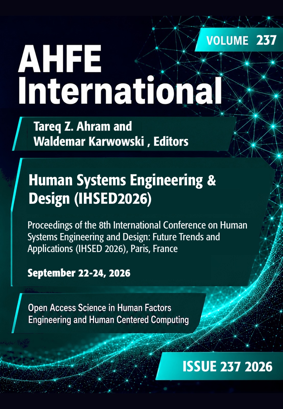 Human Systems Engineering and Design (IHSED2026): Future Trends and Applications cover